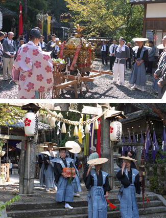 平成２３年 秋祭りが厳粛に齋行されました。