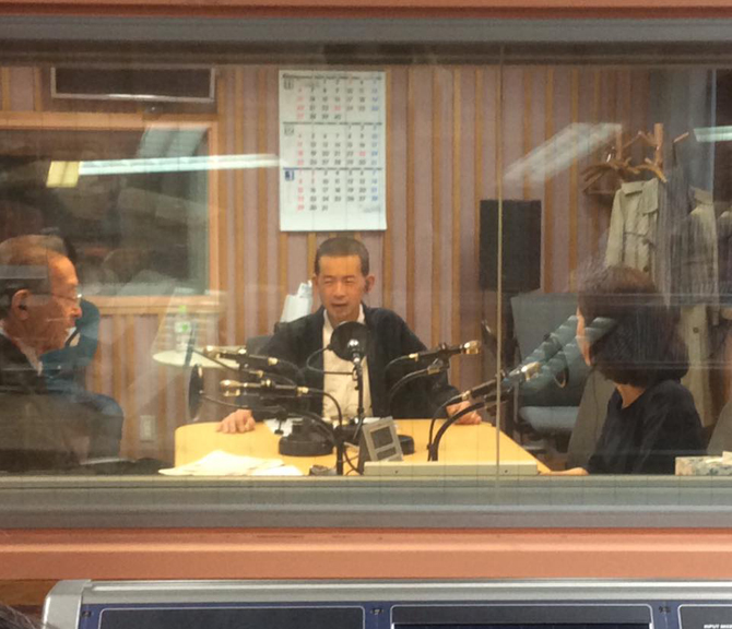 11月27日(日)KBS京都ラジオ番組に出演しました。