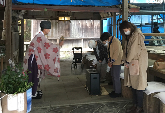 霜月 月次祭 を齋行しました。